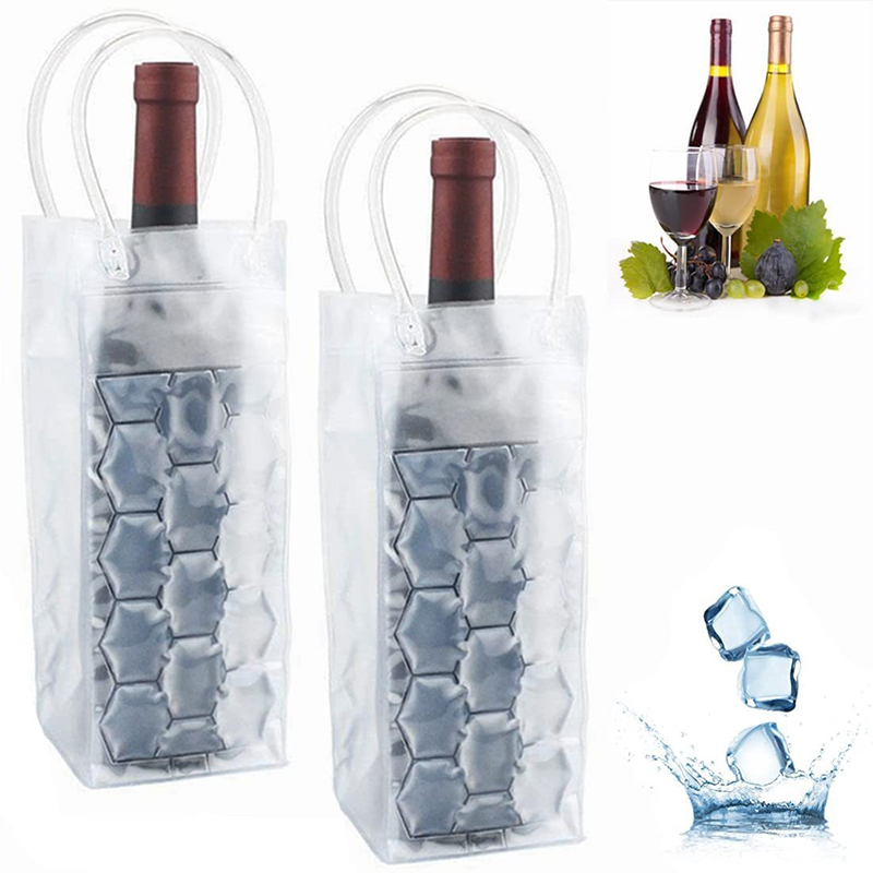 Beer Wine Hobby - ワインアイスバッグホルダーシャンパンビールクーラーウイスキー缶ドリンククーラージェル冷却チラーバーアクセサリー BTBD01