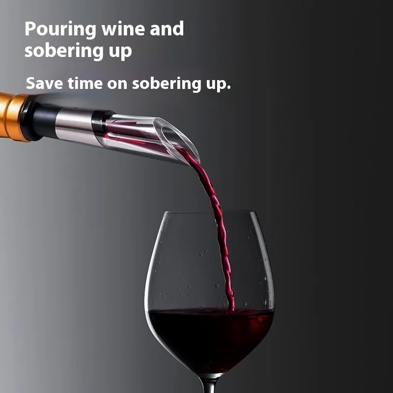 Wine Beer Deli - デリ電動ワインオープナー家庭用ステンレス鋼多機能ビール栓抜きセットキッチンアクセサリービール用