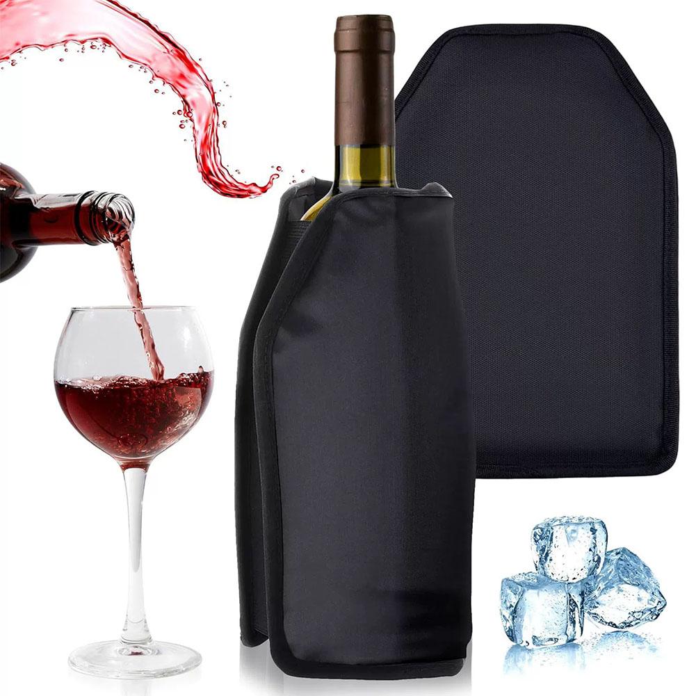 Wine Beer Rack - ワインクーラーホルダー アイスバッグ ジェリーピクニック ドリンクソフトドリンクラック バーツール ナイロンワインクーラースリーブ