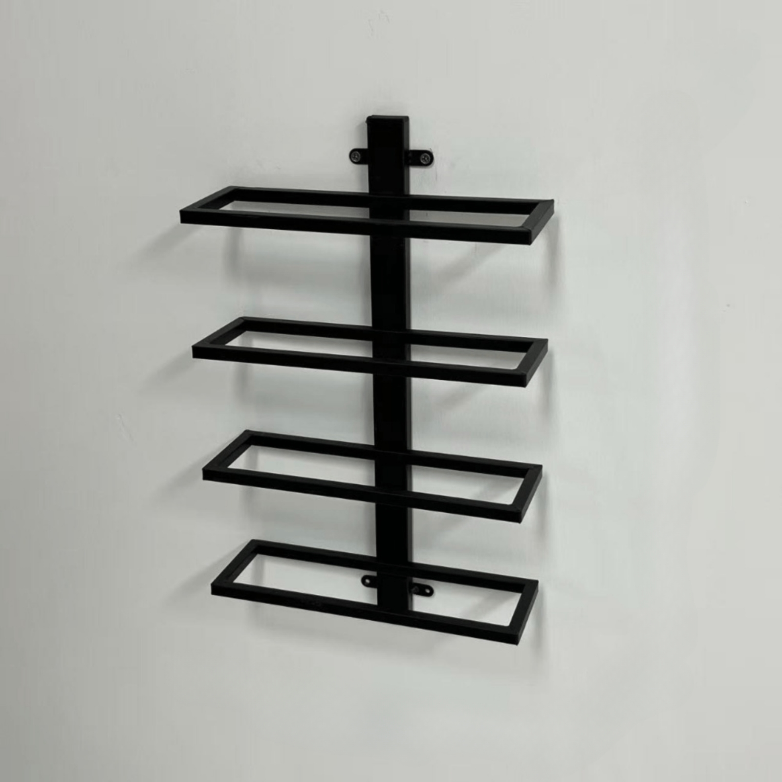 Wine Rack Wall Mount - 壁掛け式ワインラック オープンフレーム 壁掛けワインラック 簡単設置 スタイリッシュ コレクター、ホームバー、キッチン向け