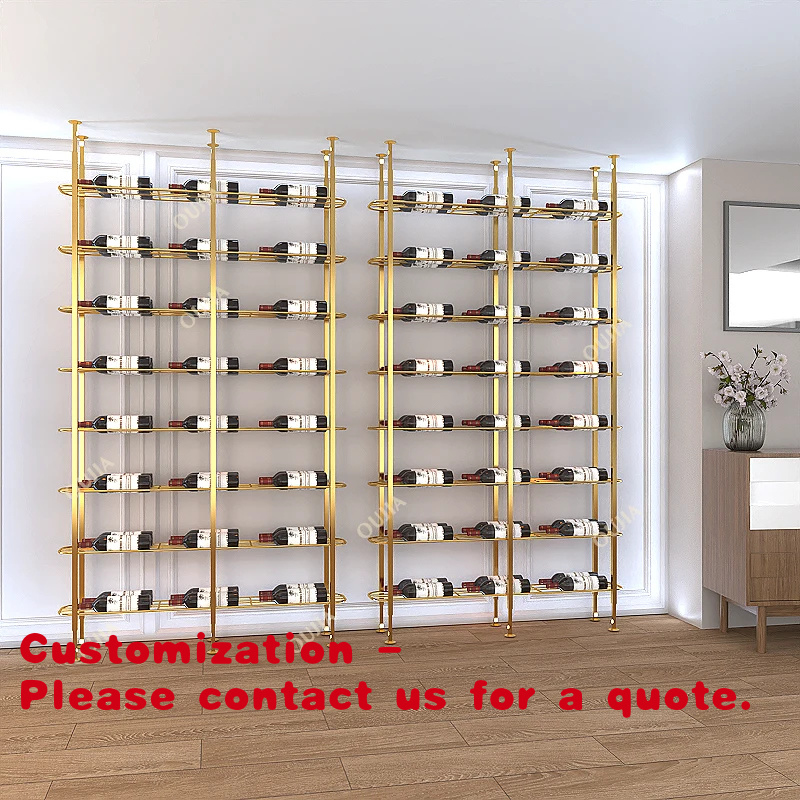 Wine Rack Wall Mount - カスタムメタルバーレストラン鉄/アルミ/ステンレス製ディスプレイ棚ワインマウントワインラック壁掛けスチール製家庭用家具ワインキャビネット