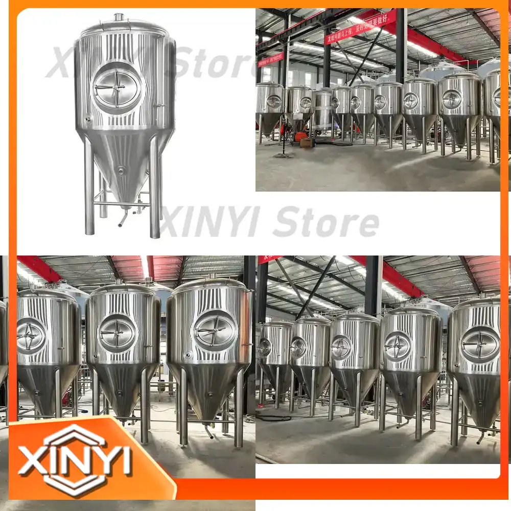 Wine Beer Cider - 1000Lステンレス鋼製発酵タンク 家庭用ビール・ワイン・サイダー発酵装置 食品グレード醸造タンク 販売中
