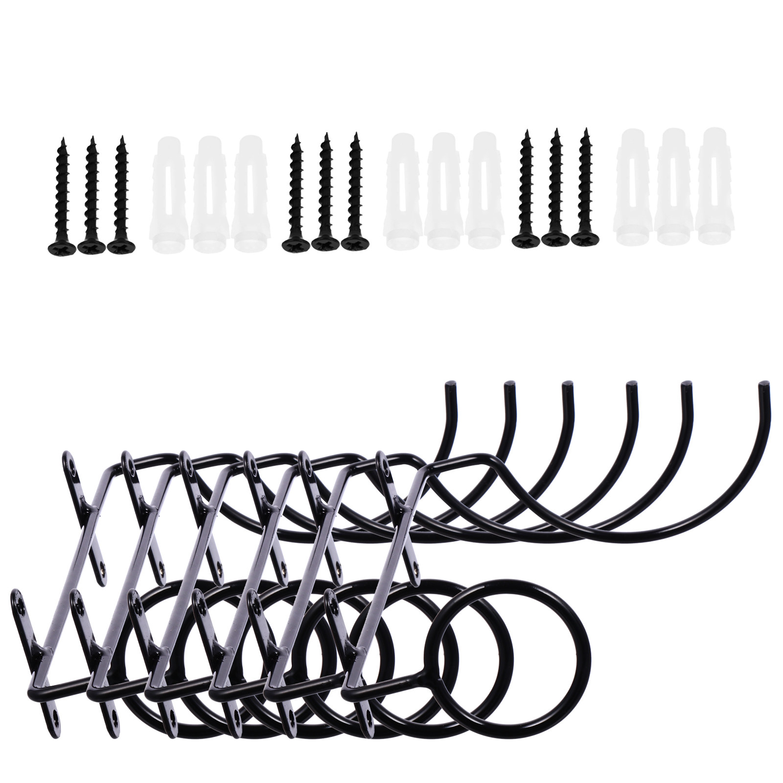 6個入り 鉄製ワインラック 壁掛けワインボトルホルダー スパ - Wine Rack Wall Mount のレビューと価格