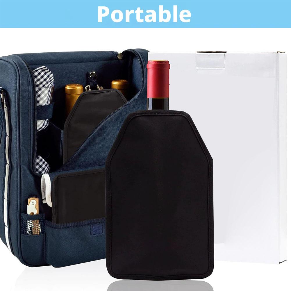 再利用可能なワイン冷却スリーブ、ポータブルジェルワインクーラ - Wine Chiller Sleeve のレビューと価格
