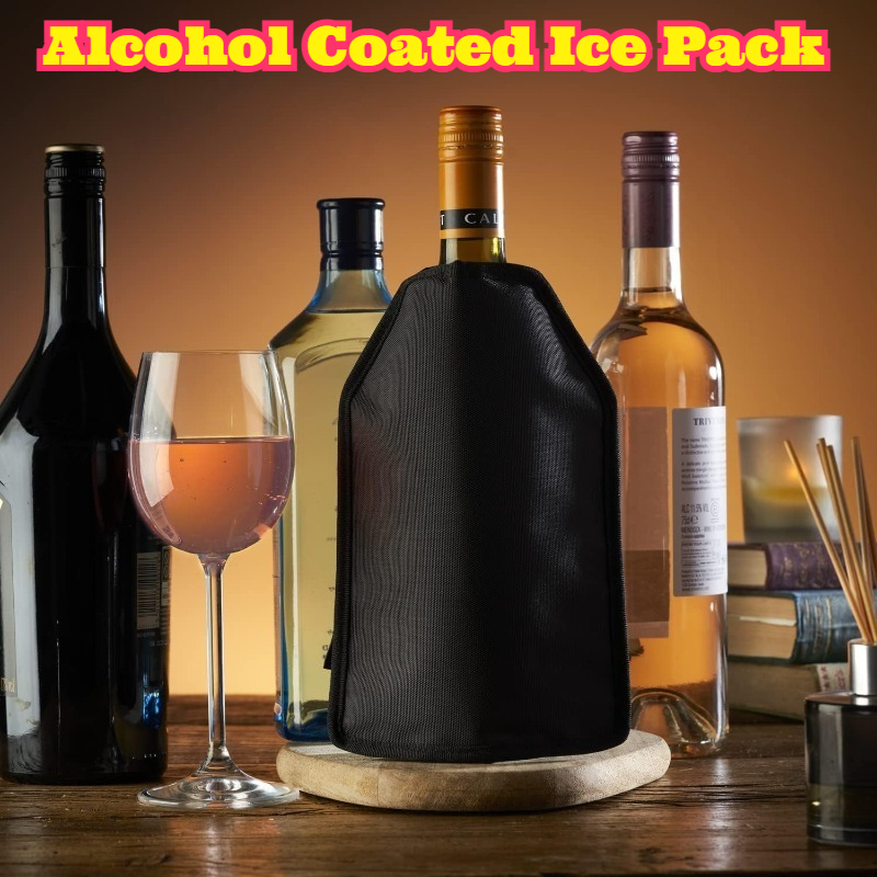 ナイロン生地ジェルアイスワインスリーブ急速冷却ワインチラー再 - Wine Chiller Sleeve のレビューと価格