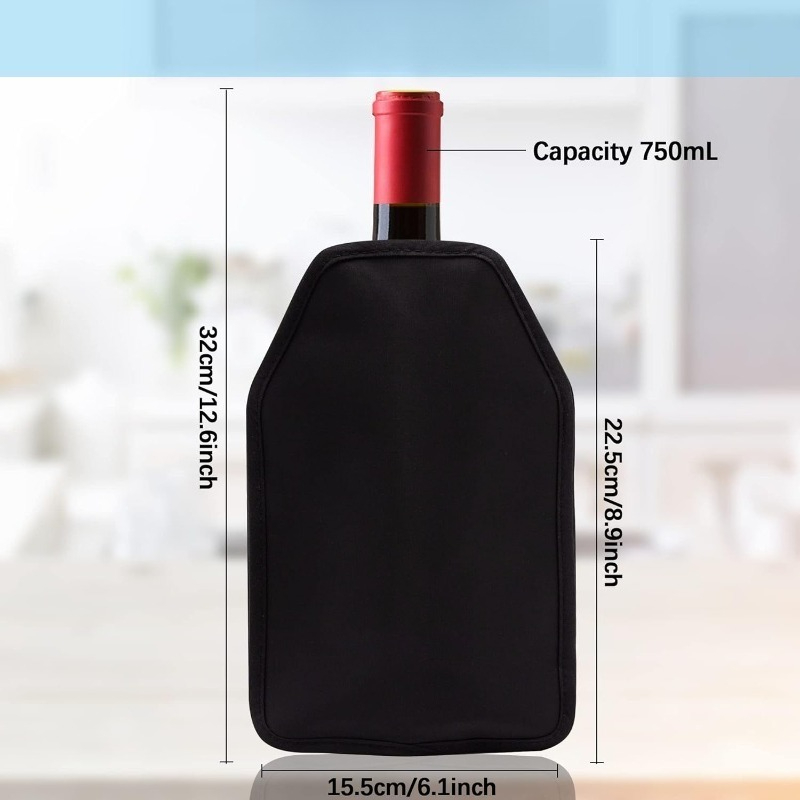 ナイロン生地ジェルアイスワインスリーブ急速冷却ワインチラー再 - Wine Chiller Sleeve のレビューと価格