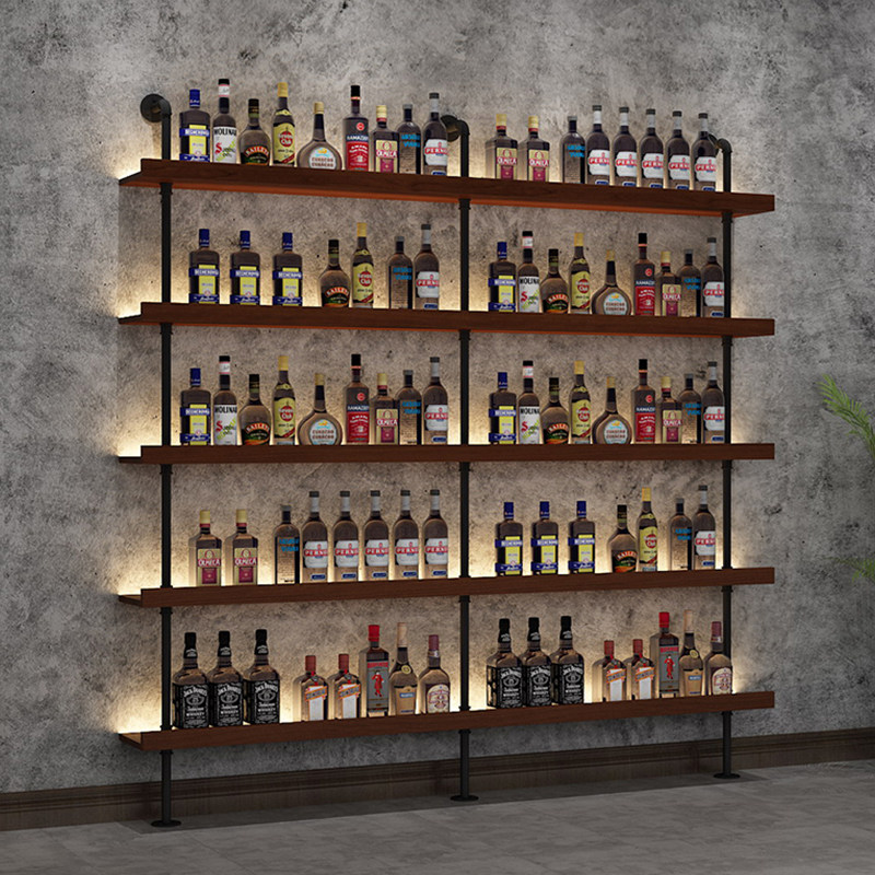 バー赤ワインフロアラック多層ラックレストランウォールラックビ - Wine Beer Rack のレビューと価格