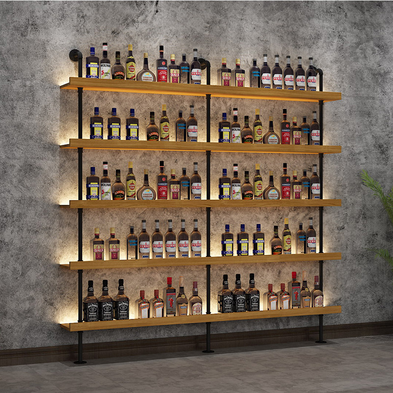 バー赤ワインフロアラック多層ラックレストランウォールラックビ - Wine Beer Rack のレビューと価格