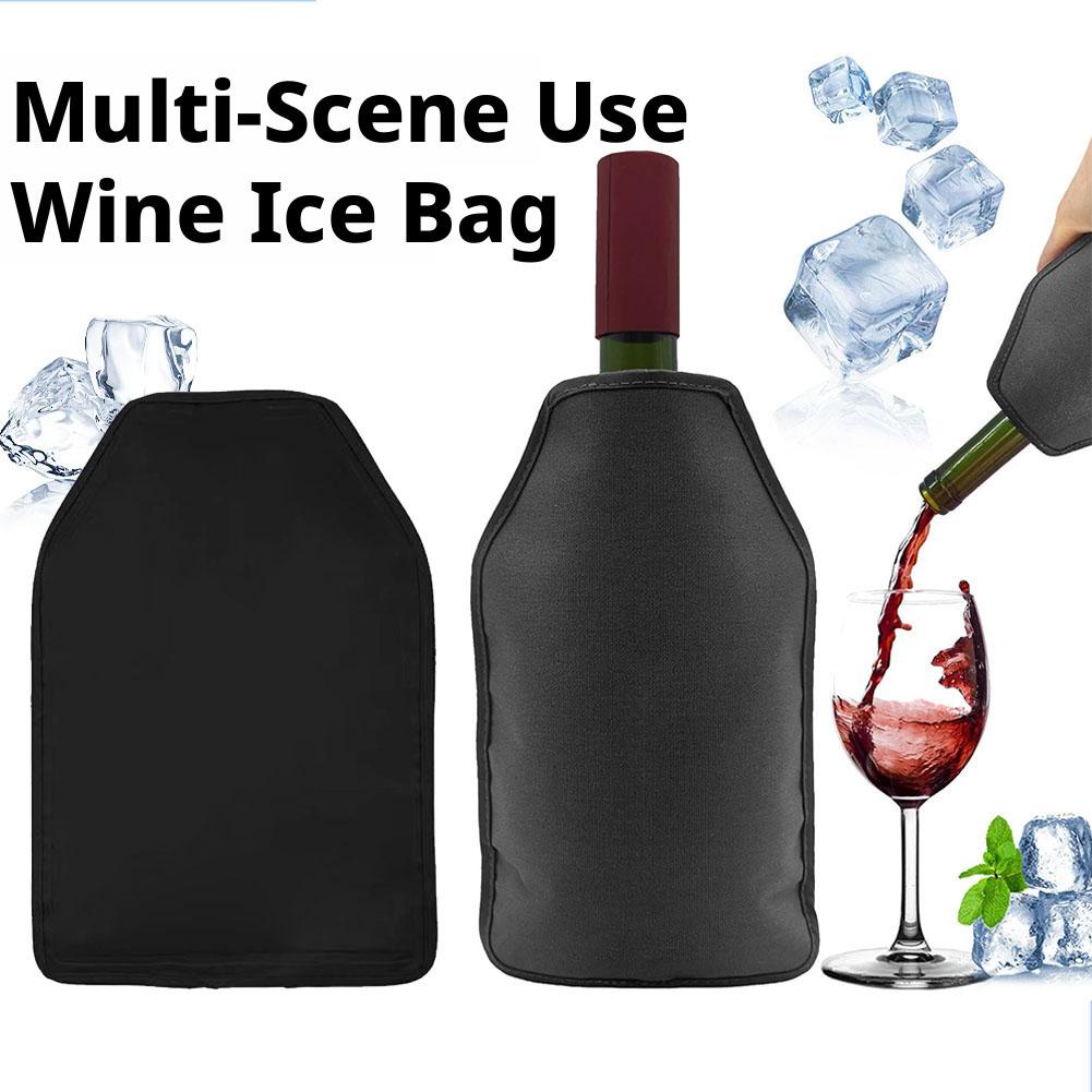 アイスワインクーラースリーブ 再利用可能な自立型ジェルボトル - Wine Chiller Sleeve のレビューと価格