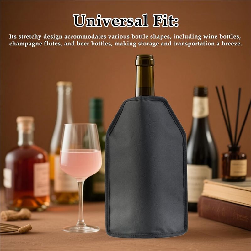 AB02ワインクーラースリーブ、長時間冷却ジェル式ワインボト - Wine Chiller Sleeve のレビューと価格