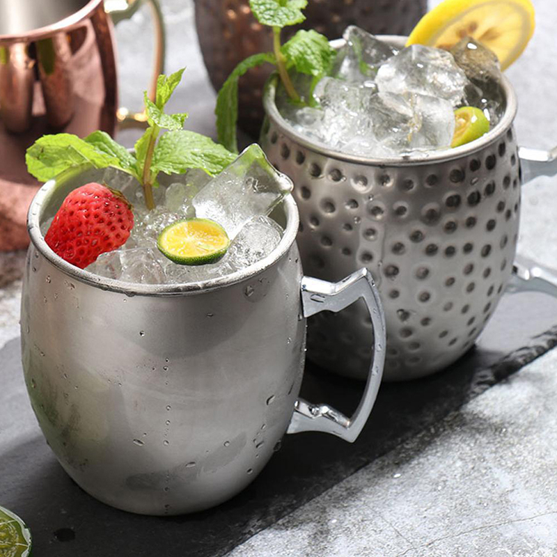 1 個 530 ミリリットルステンレス鋼モスクワミュールマグ - Wine With Beer Cocktail のレビューと価格