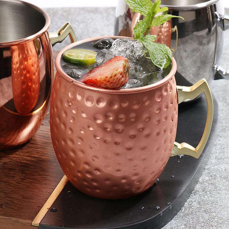 1 個 530 ミリリットルステンレス鋼モスクワミュールマグ - Wine With Beer Cocktail のレビューと価格