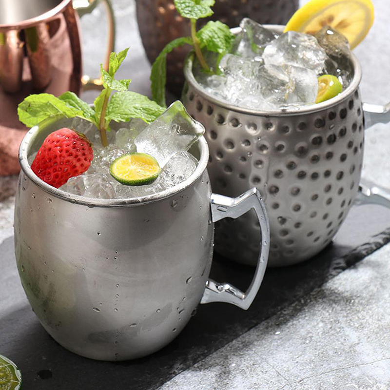 1 個 530 ミリリットルステンレス鋼モスクワミュールマグ - Wine With Beer Cocktail のレビューと価格