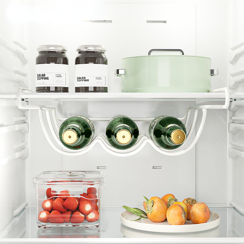 ワインディスプレイ棚ホルダー、冷蔵庫収納ラック、クリエイティ - Wine Beer Rack のレビューと価格