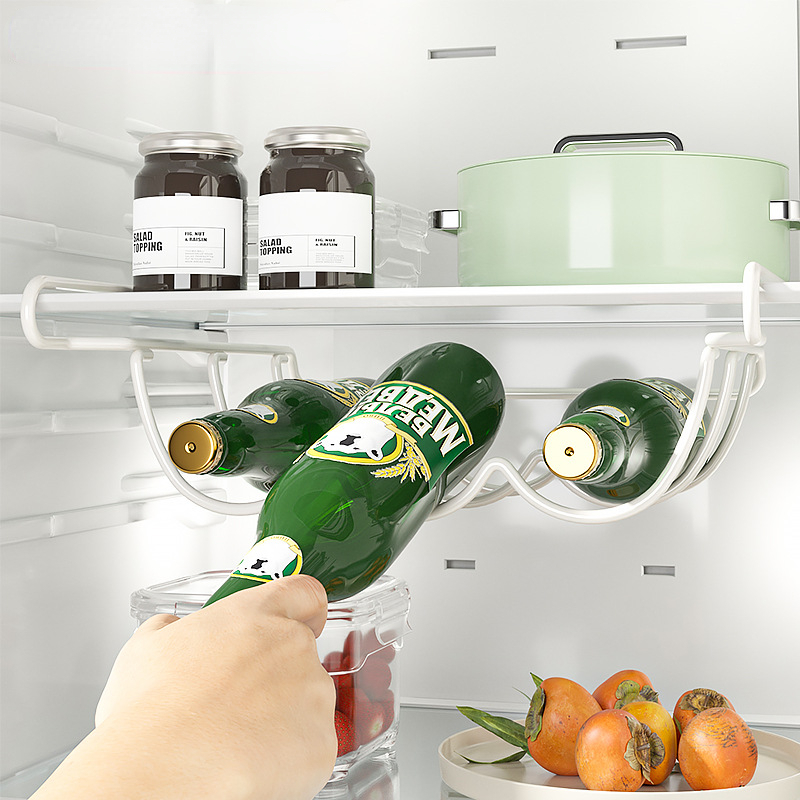 ワインディスプレイ棚ホルダー、冷蔵庫収納ラック、クリエイティ - Wine Beer Rack のレビューと価格