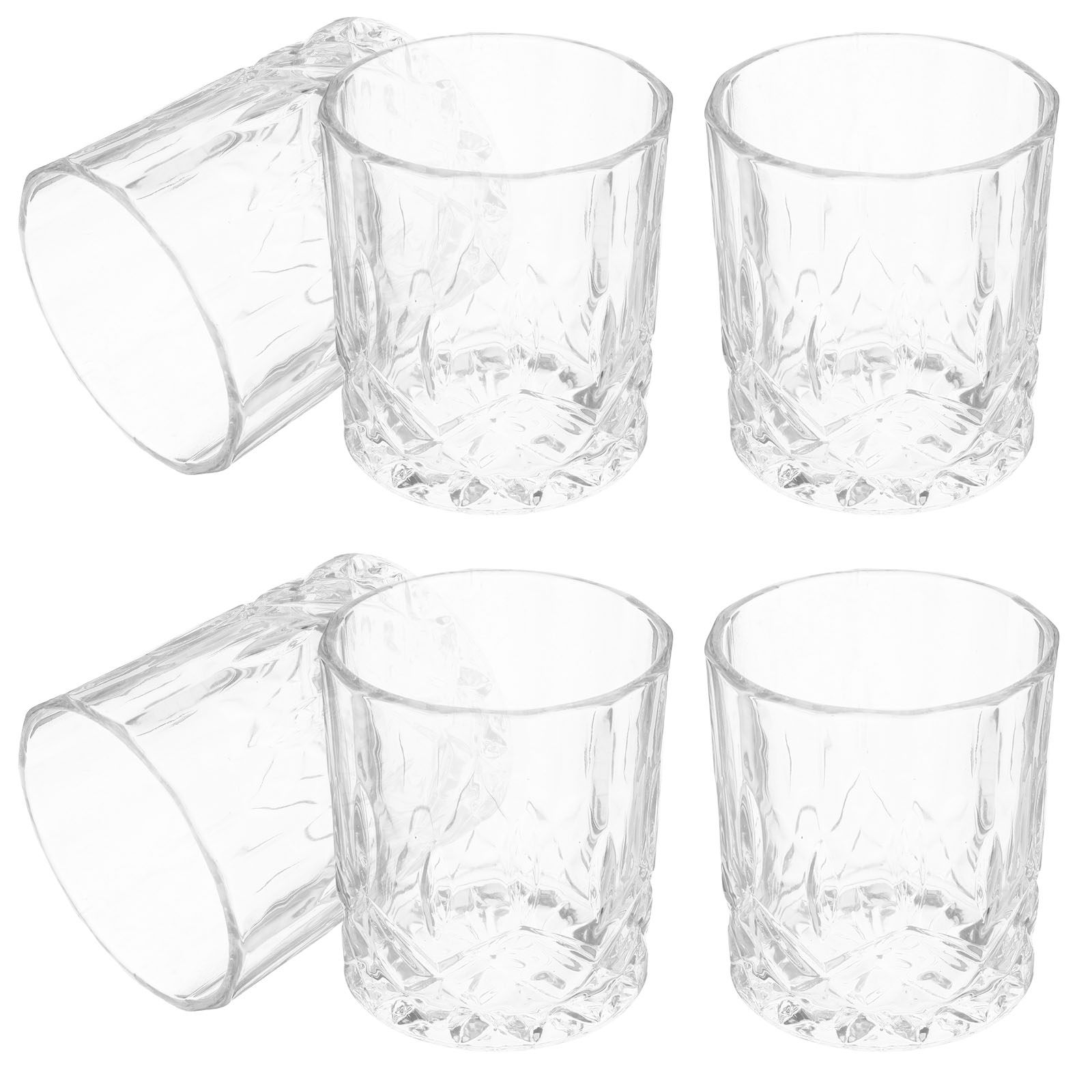 6個入りウイスキーグラスセット ユニークで洗練されたショート - Wine In Beer Glass のレビューと価格