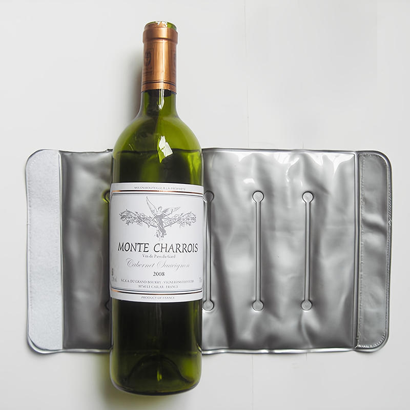 ポータブルジェルワインクーラースリーブ シャンパン・ビールボ - Wine Chiller Sleeve のレビューと価格
