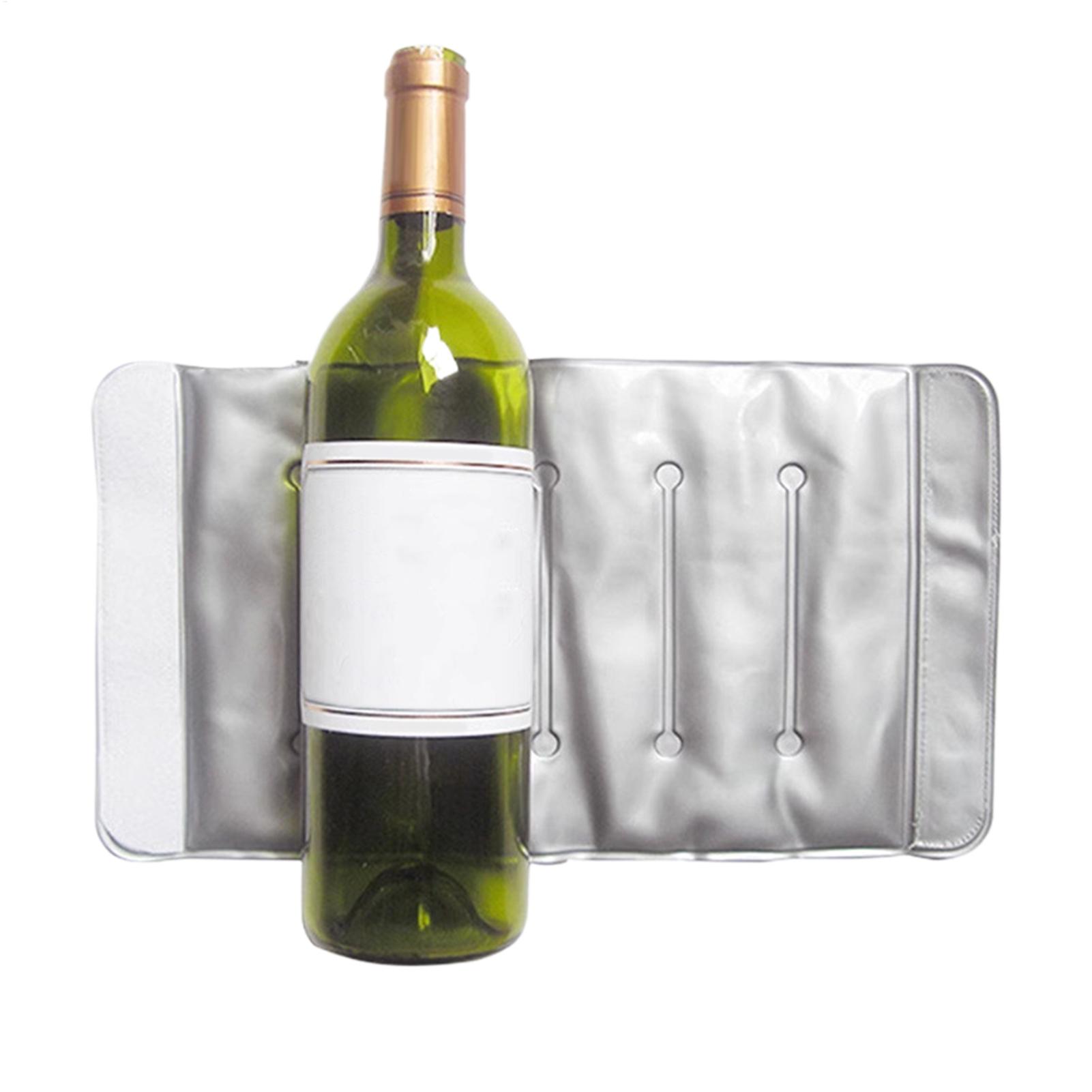 ワインボトルクーラー 柔軟で再利用可能なポータブル断熱ビール - Wine Chiller Sleeve のレビューと価格