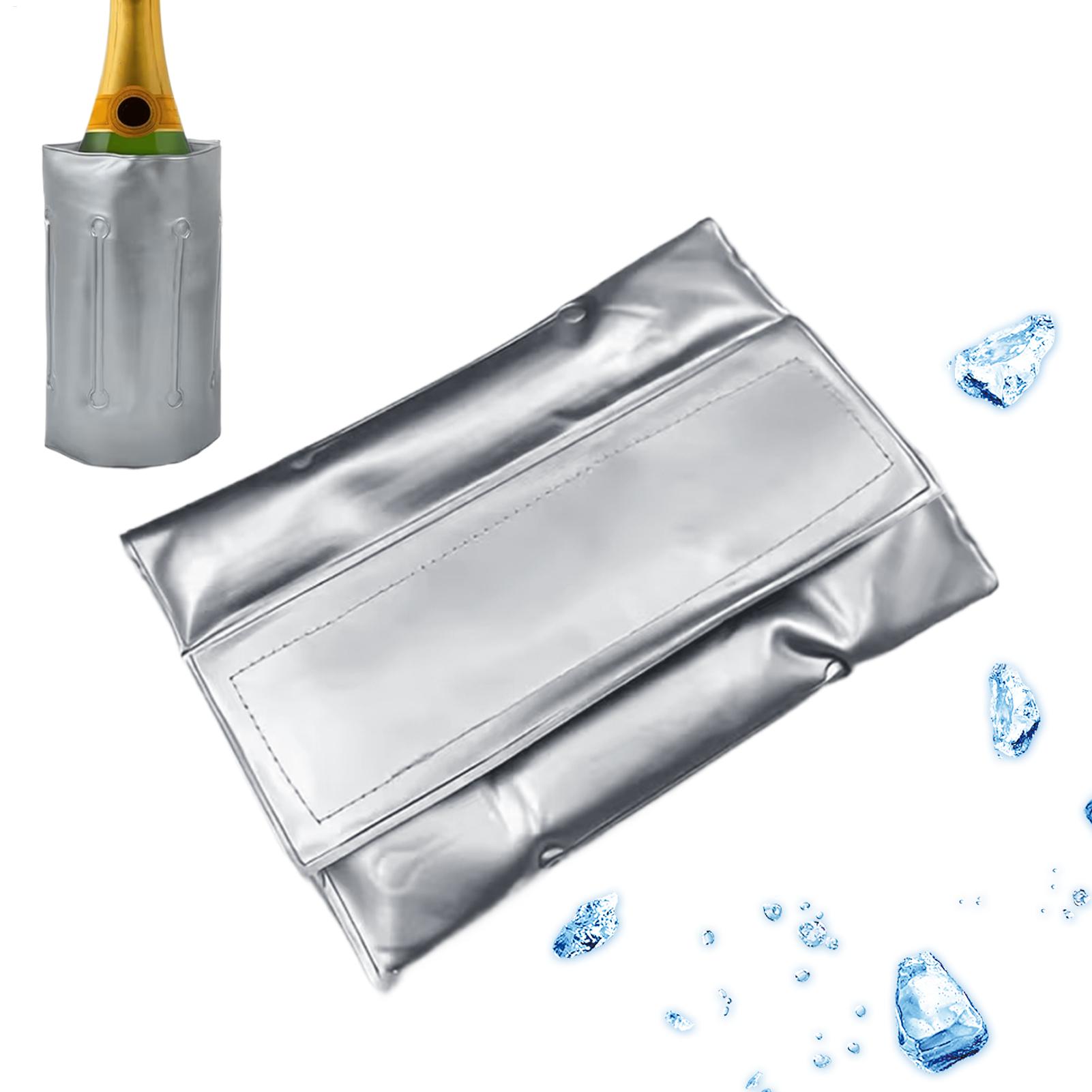 ワインボトルクーラー 柔軟で再利用可能なポータブル断熱ビール - Wine Chiller Sleeve のレビューと価格