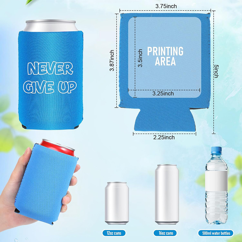 業務用 無地 ビール缶クーラースリーブ ソフト断熱 再利用可 - Wine Chiller Sleeve のレビューと価格
