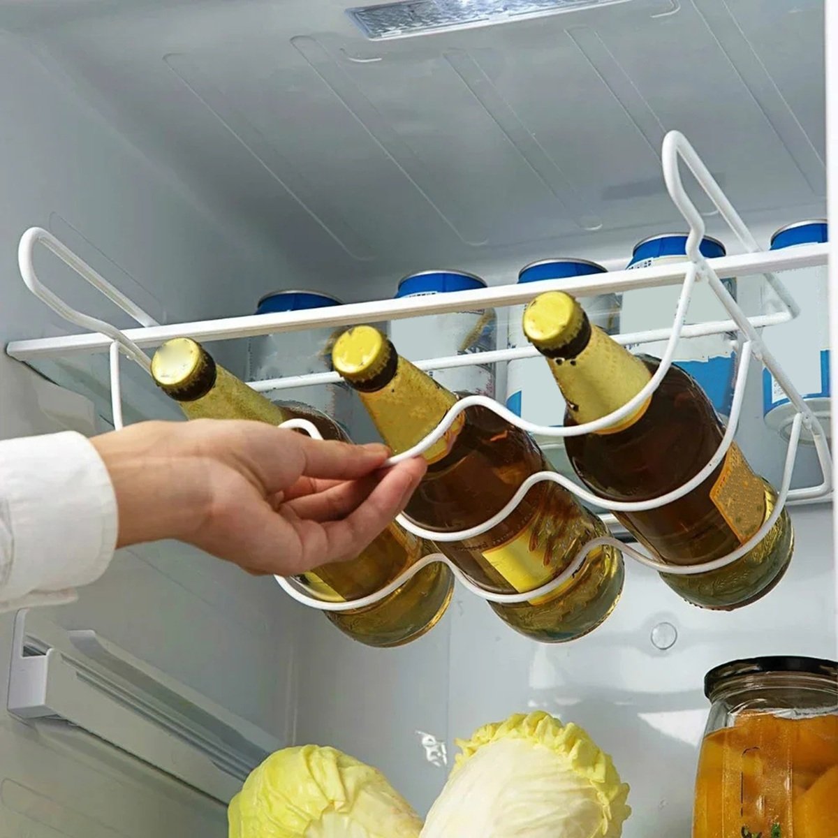AA14 キッチン用品オーガナイザーラック シェルフ内ビール - Wine Beer Rack のレビューと価格