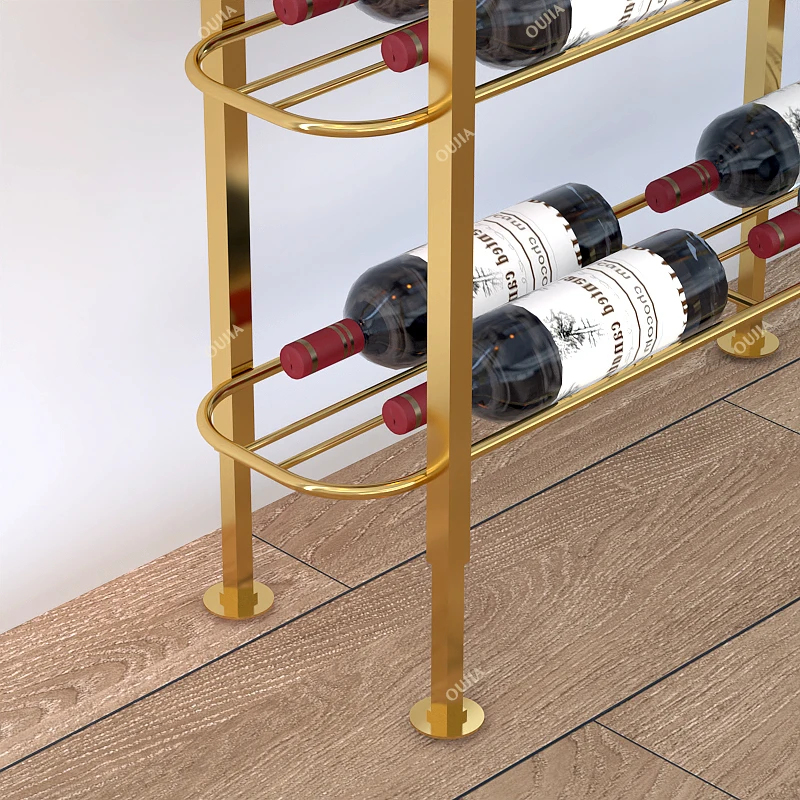カスタムメタルバーレストラン鉄/アルミ/ステンレス製ディスプ - Wine Rack Wall Mount のレビューと価格